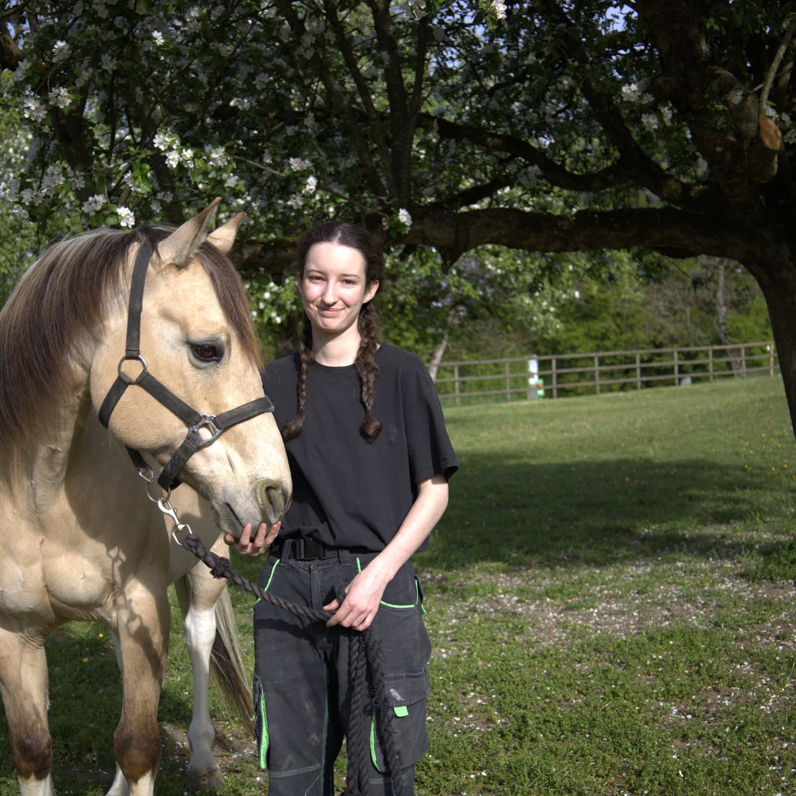 Leandra – Pferdepflegerin im Team von Equilibrium Horsemanship